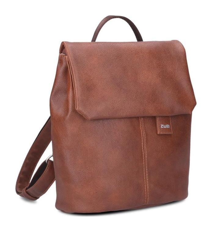 Elegantný dámsky batoh do mesta Zwei Mademoiselle MR8 Cognac