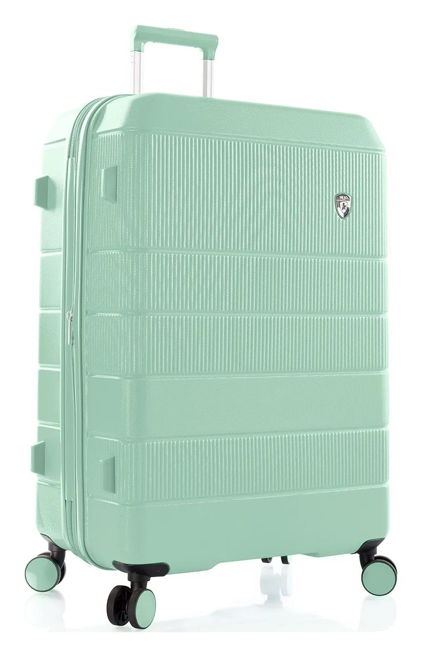 Veľký škrupinový kufor na kolieskach Heys Neo L Mint