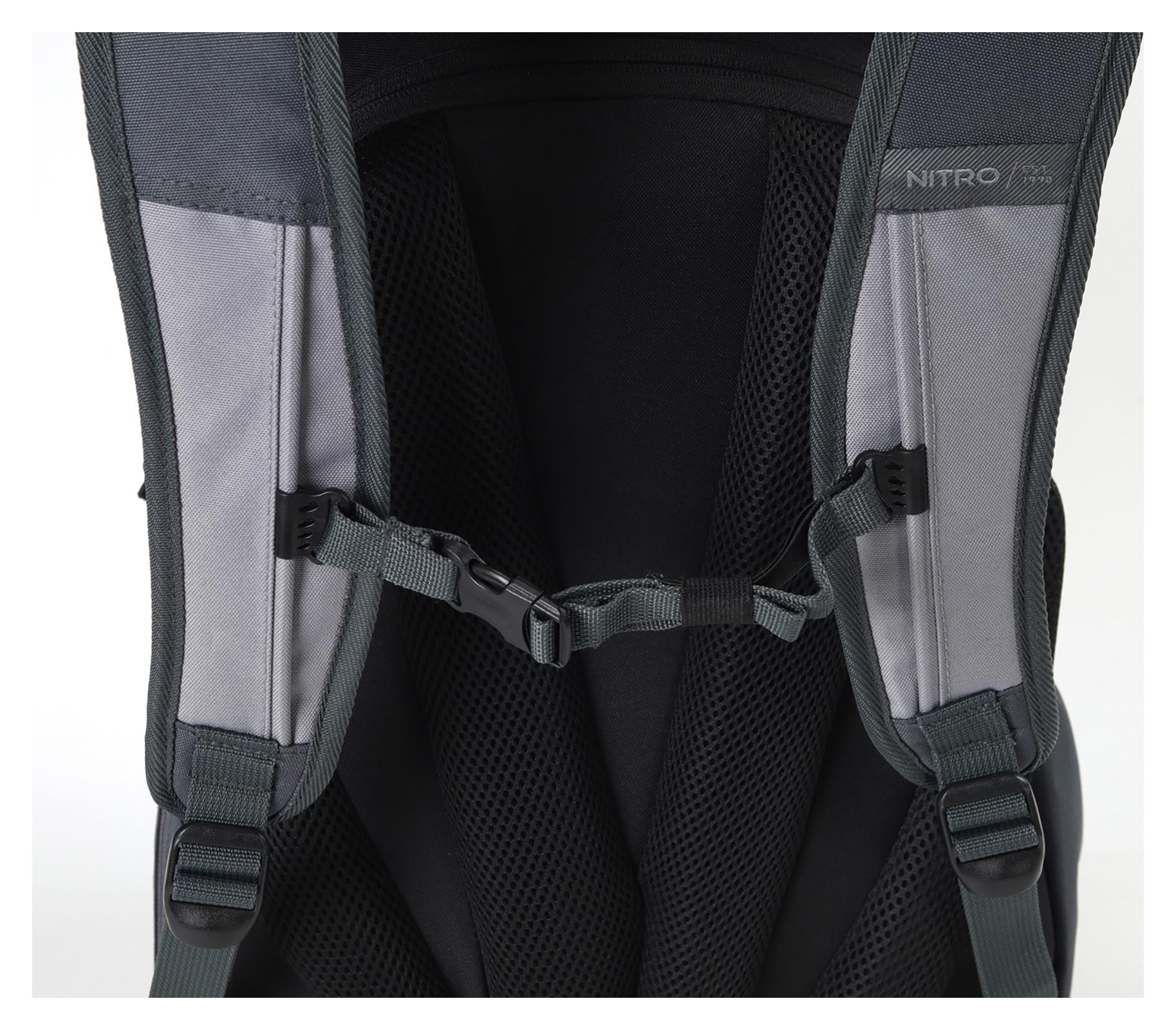 Študentský ruksak Nitro Chase Graphite – Obrázok 6