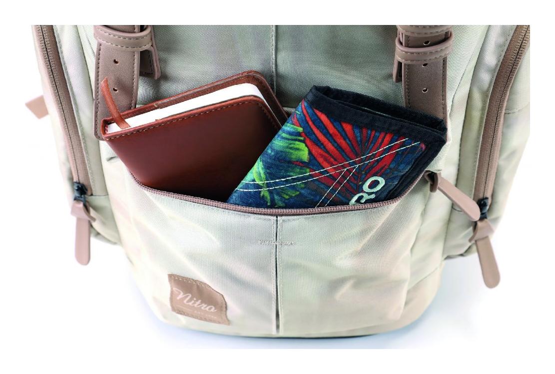 Študentský ruksak Nitro Daypacker Dune – Obrázok 6