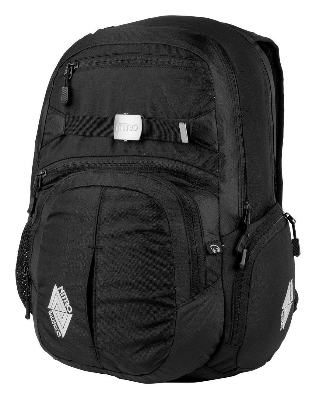 Študentský ruksak Nitro Hero True Black