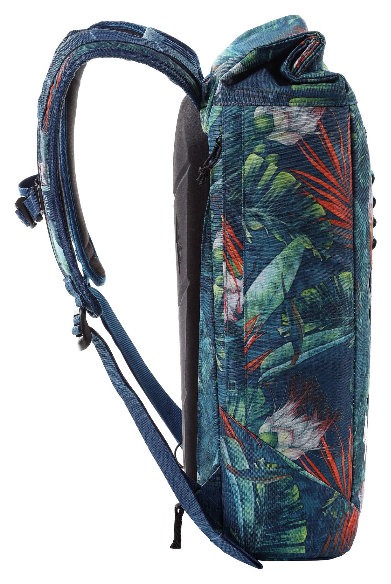 Roll-top batoh Nitro Scrambler Tropical – Obrázok 6
