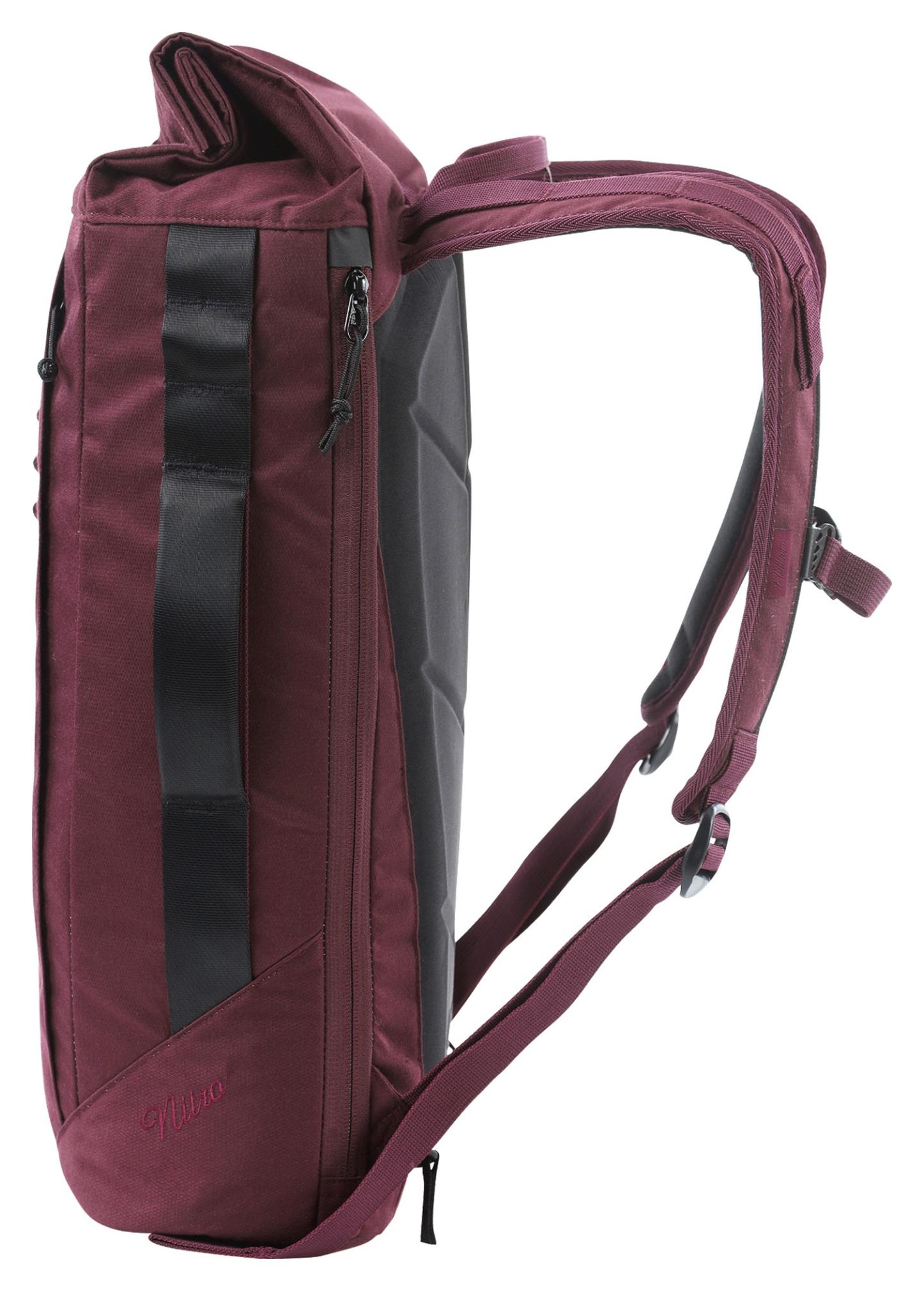 Roll-top batoh Nitro Scrambler Wine – Obrázok 3