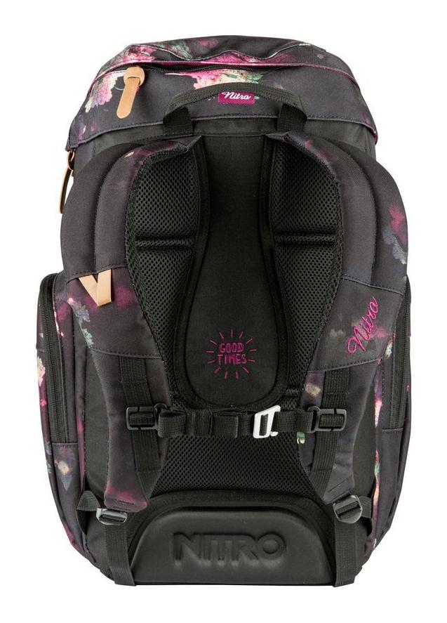 Dámsky ruksak na notebook Nitro Daypacker Black rose