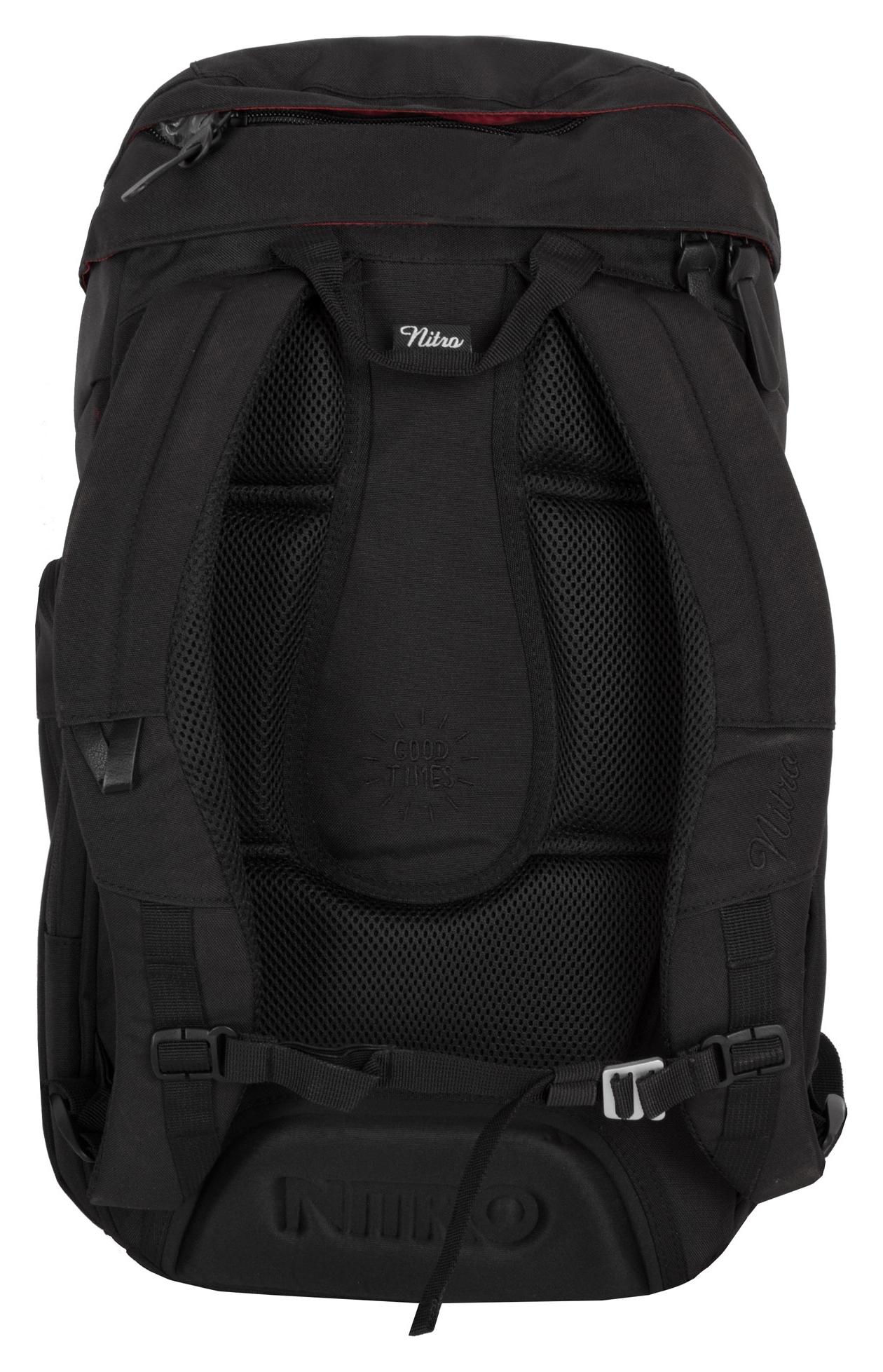 Študentský ruksak Nitro Daypacker True black – Obrázok 6