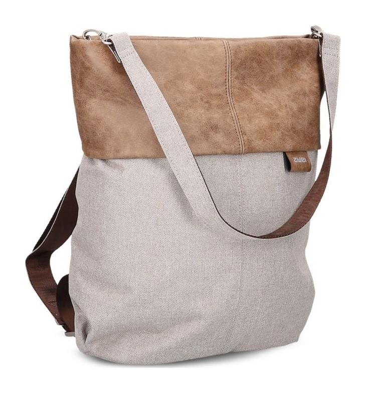 Dámsky ruksak a kabelka 2v1 Zwei Olli OR12 Creme