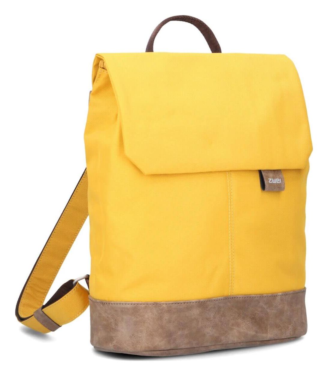 Elegantný dámsky batoh do mesta Zwei Olli OR13 Yellow