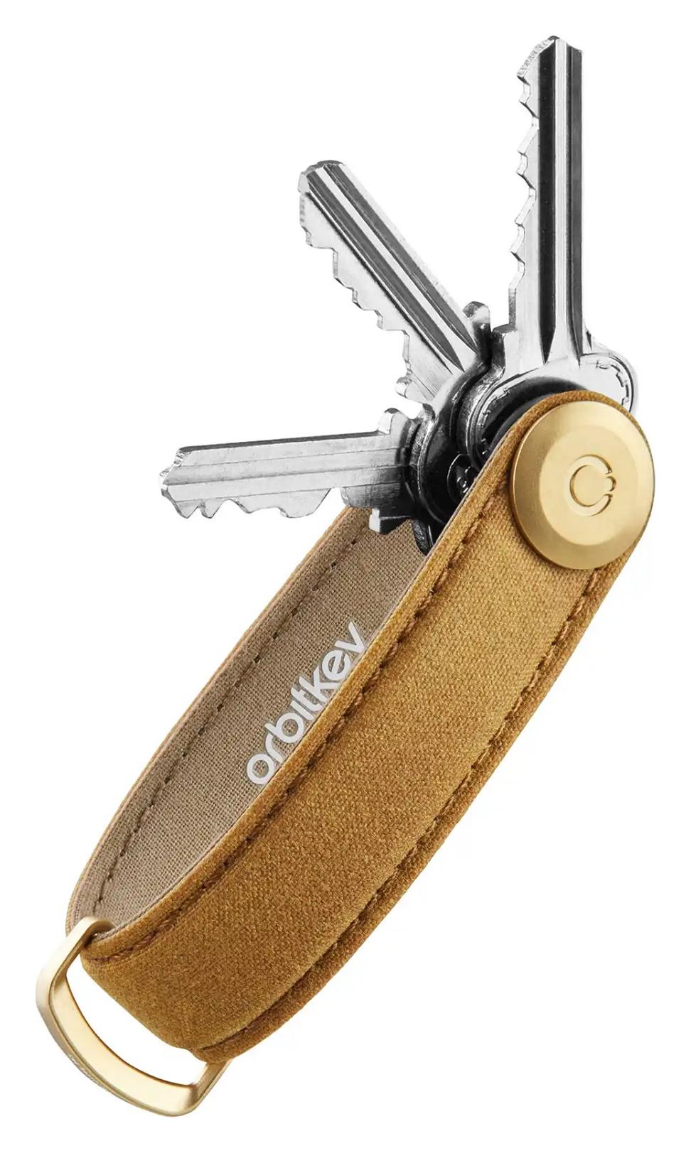 Kľúčenka Orbitkey Waxed Canvas Golden Sand