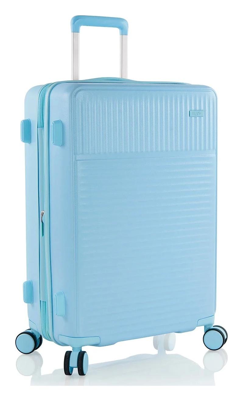 Stredný kufor na kolieskach Heys Pastel M Light Blue