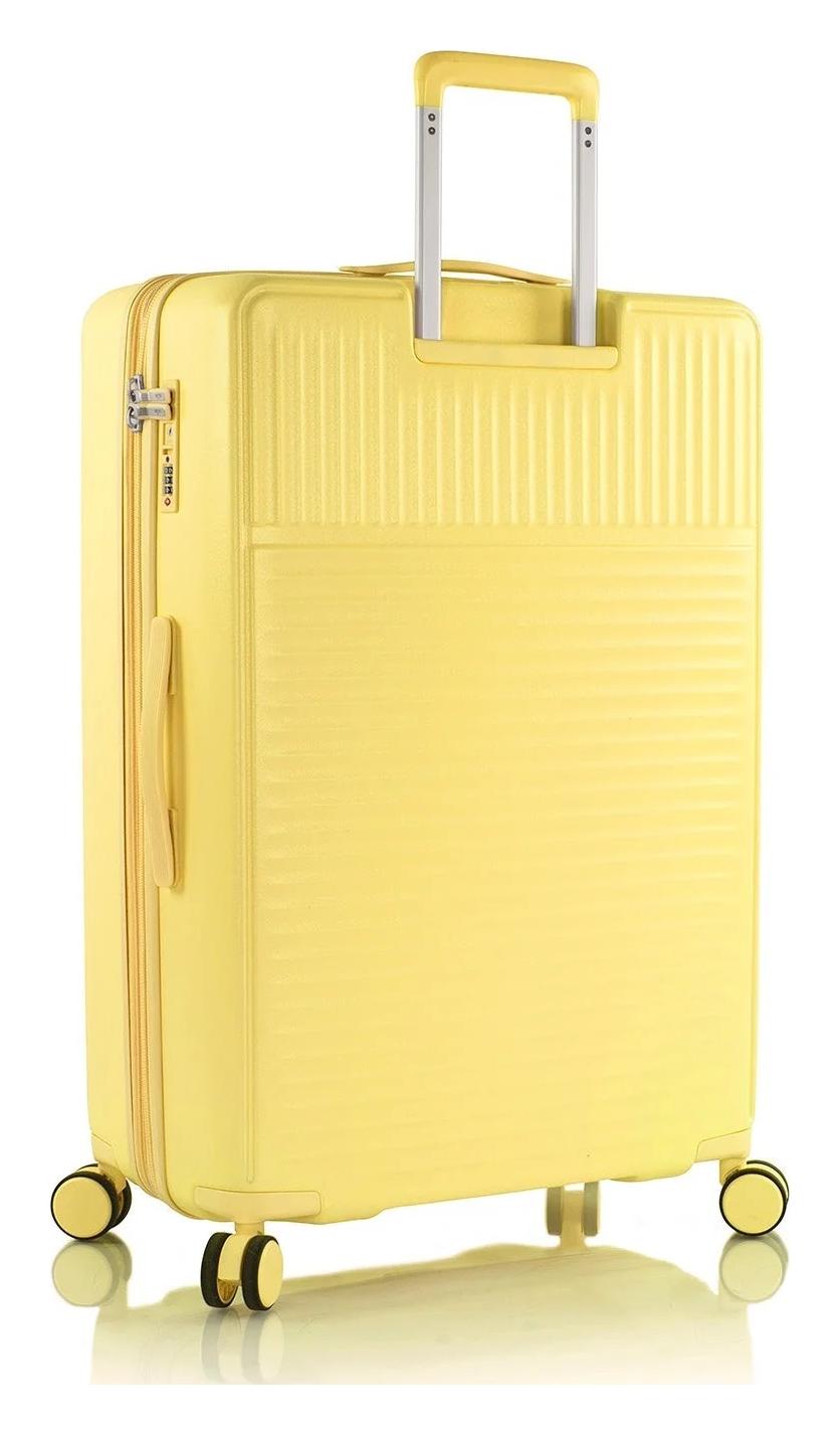 Veľký škrupinový kufor na kolieskach Heys Pastel L Yellow – Obrázok 4