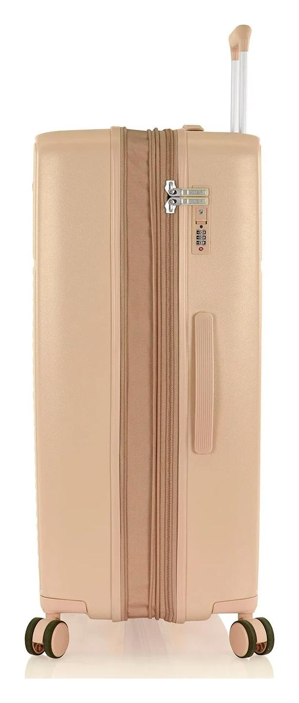 Veľký škrupinový kufor na kolieskach Heys Pastel L Nude – Obrázok 3