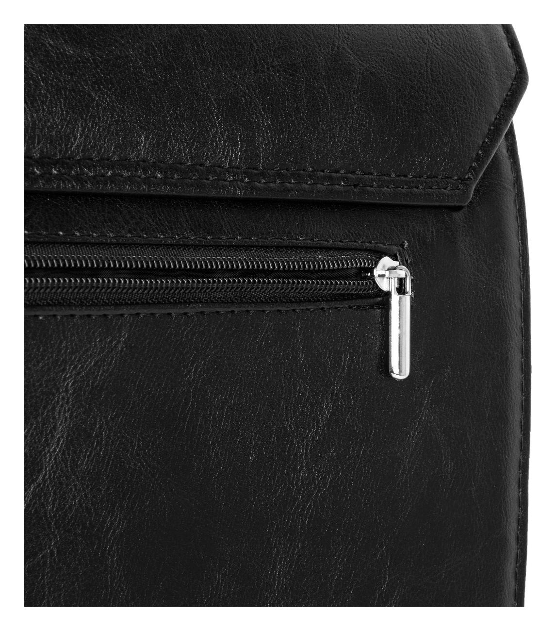 Pánska aktovka REAbags 7173B - čierna/nikel – Obrázok 6