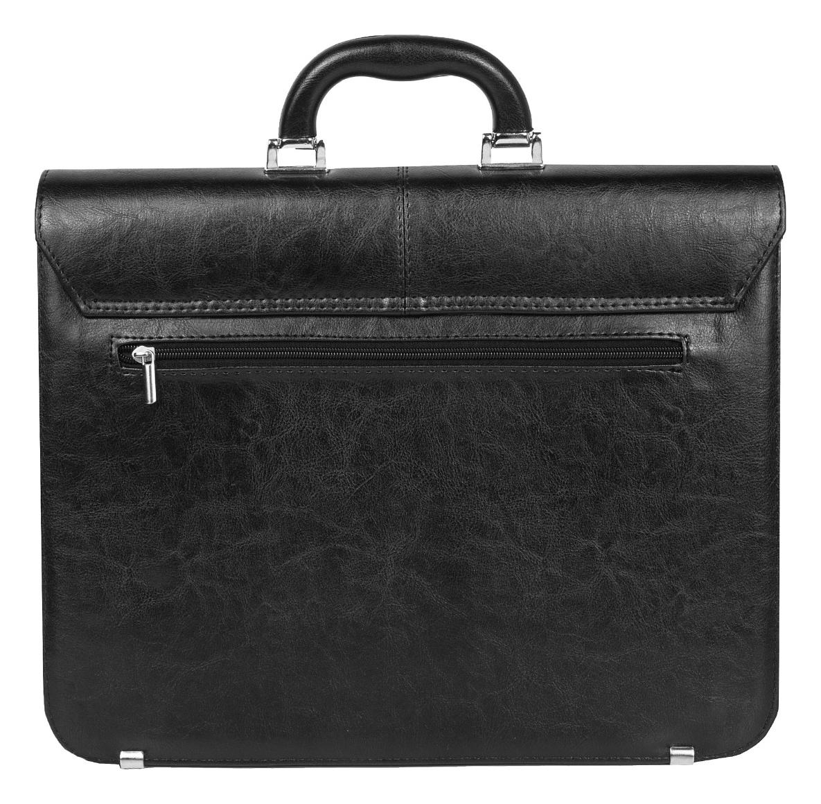 Pánska aktovka REAbags 7253TR - čierna/nikel – Obrázok 3