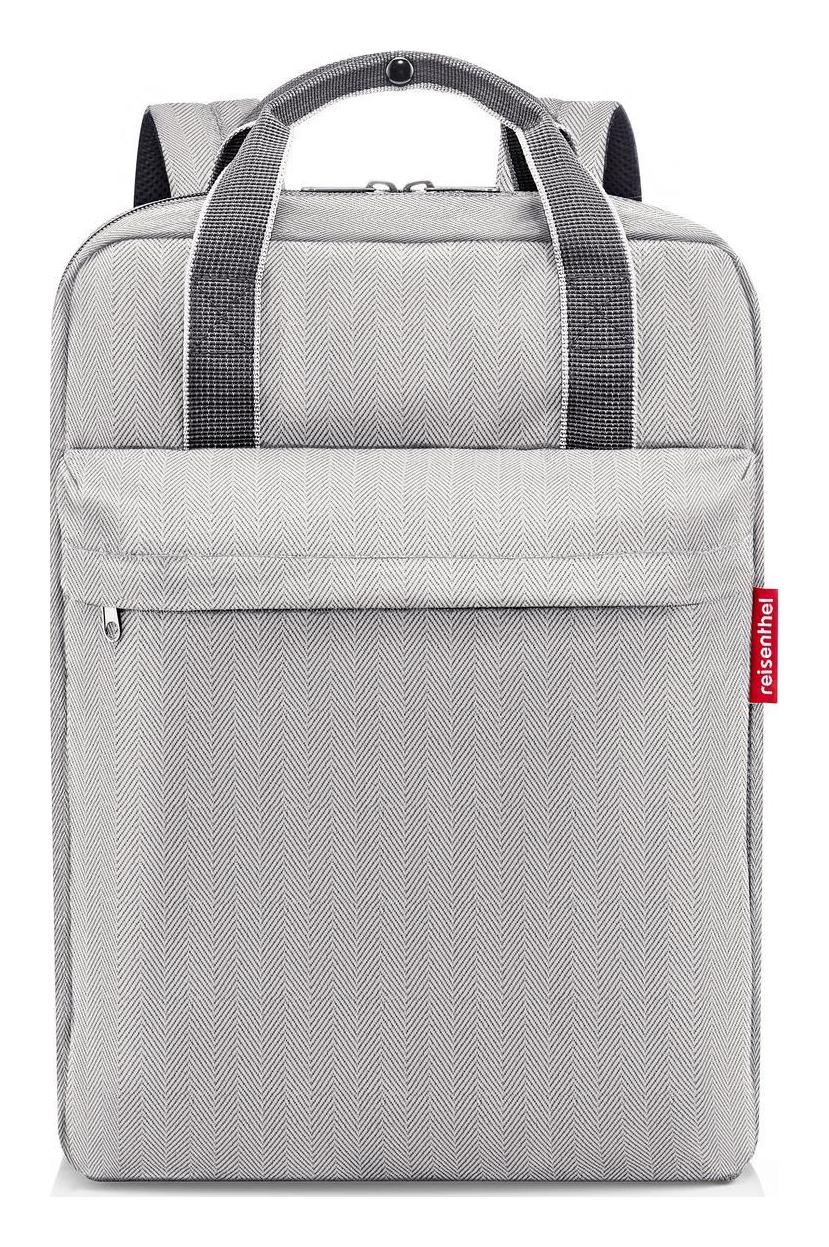 Batoh na notebook Reisenthel Allday Backpack M Herringbone Grey