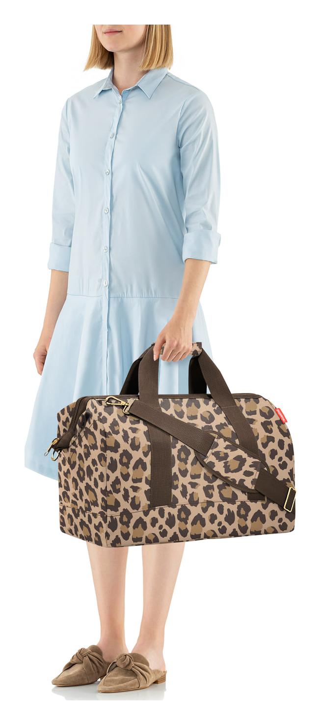 Dámska cestovná taška Reisenthel Allrounder L Leo Macchiato – Obrázok 4