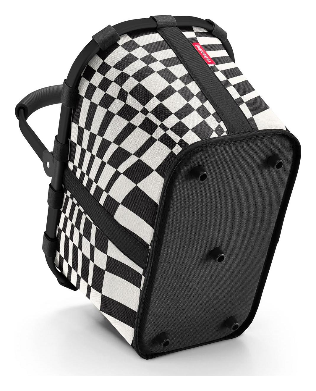 Skladací nákupný košík Reisenthel Carrybag Frame Op-Art – Obrázok 3