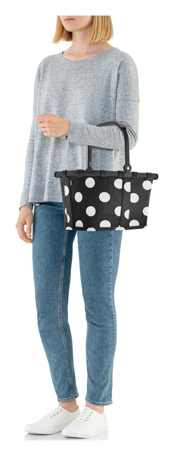 Skladací nákupný košík Reisenthel Carrybag XS Frame Dots White