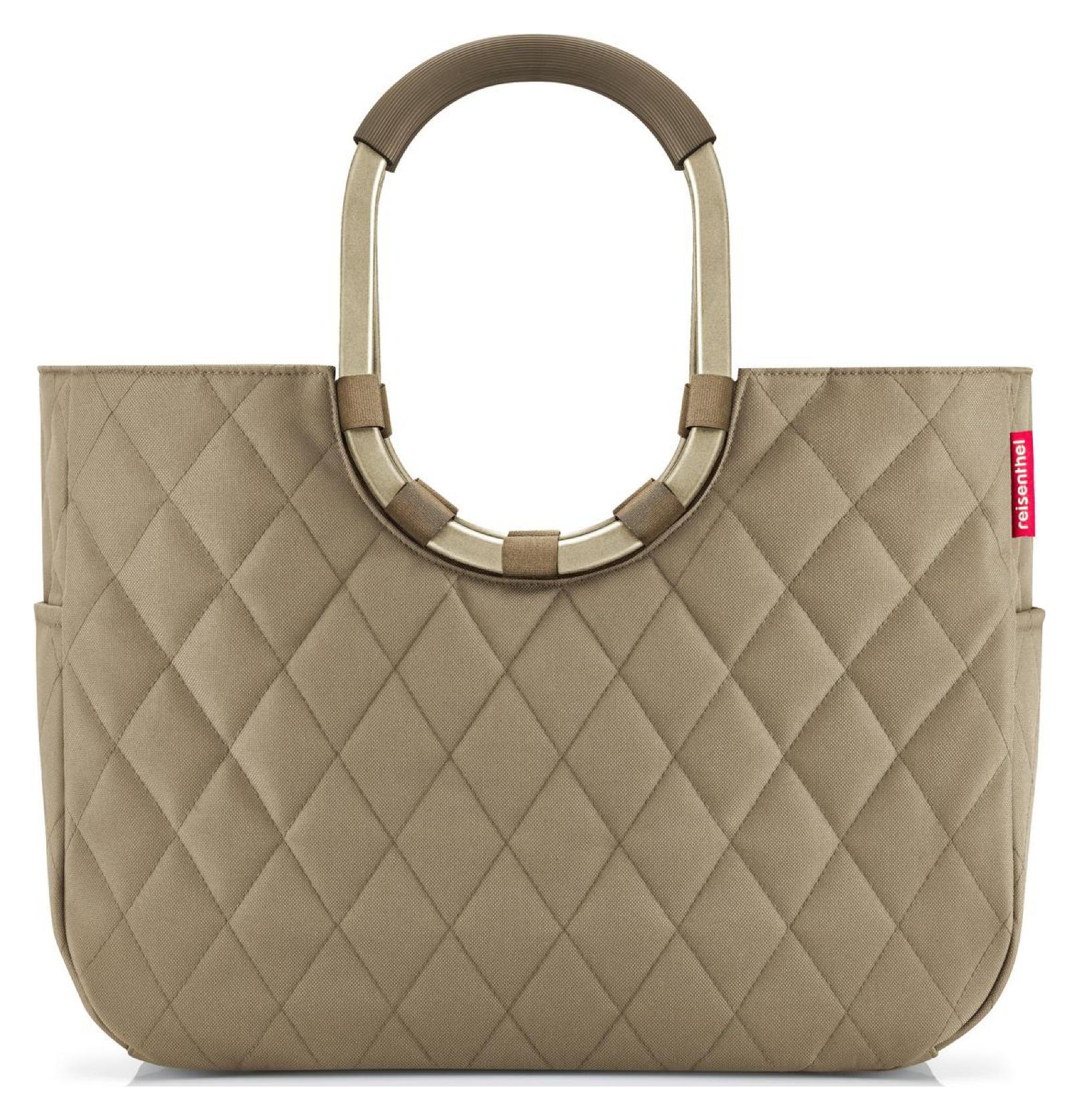 Dámska taška Reisenthel Loopshopper L Frame Rhombus Olive