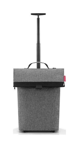 Nákupná taška na kolieskach Reisenthel Trolley M Twist Silver