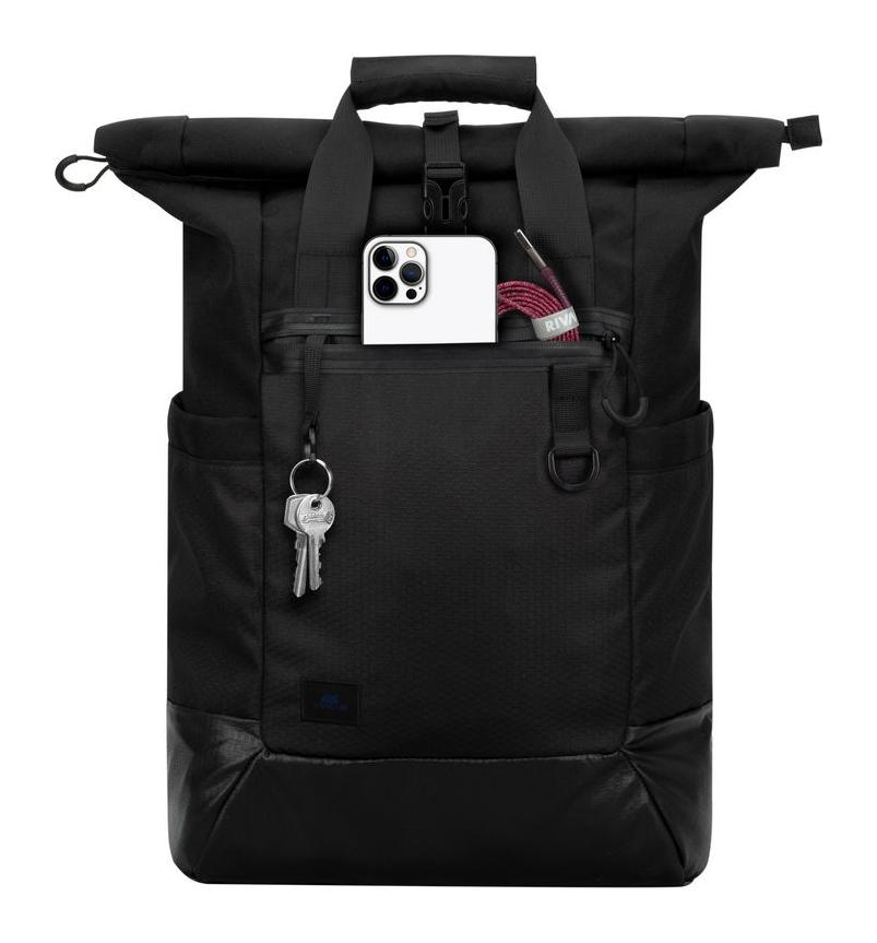 Batoh na notebook Riva Case Dijon 5321 Black – Obrázok 6