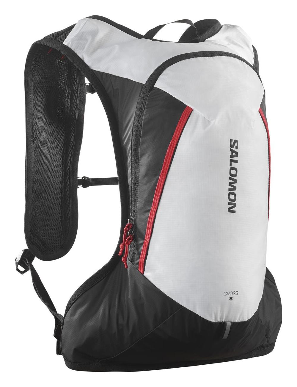 Bežecký batoh Salomon Cross 8 White/Black