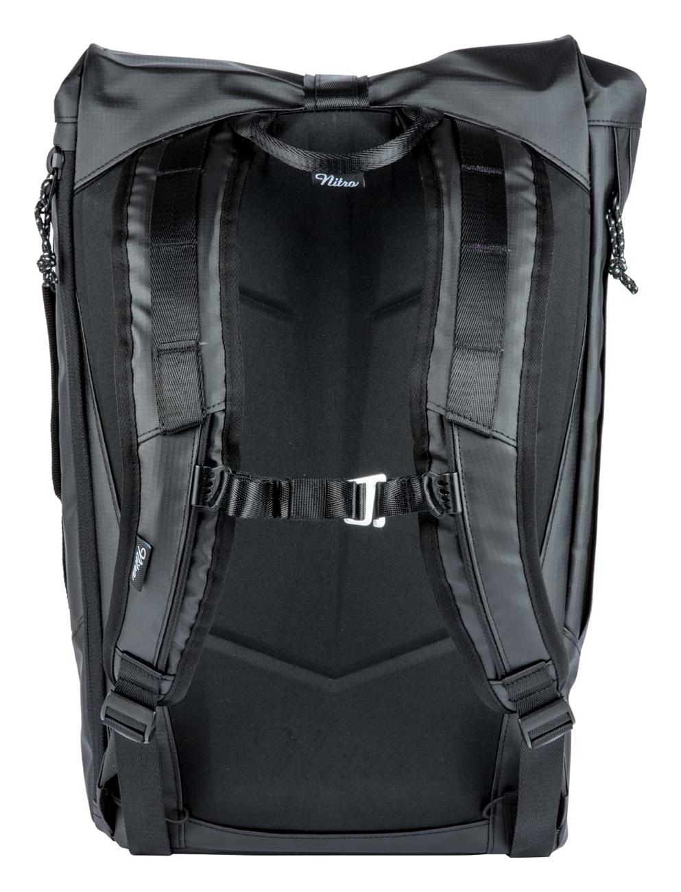 Roll-top batoh Nitro Scrambler Tough black