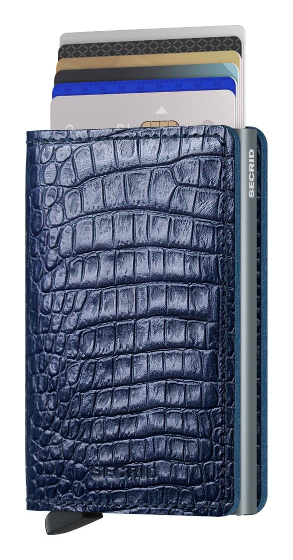 Pánska mini peňaženka Secrid Slimwallet Nile Blue