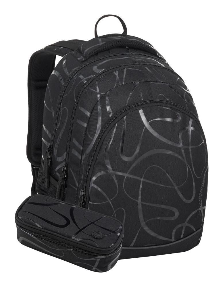 Školský set Bagmaster DIGITAL 24 B Set Black