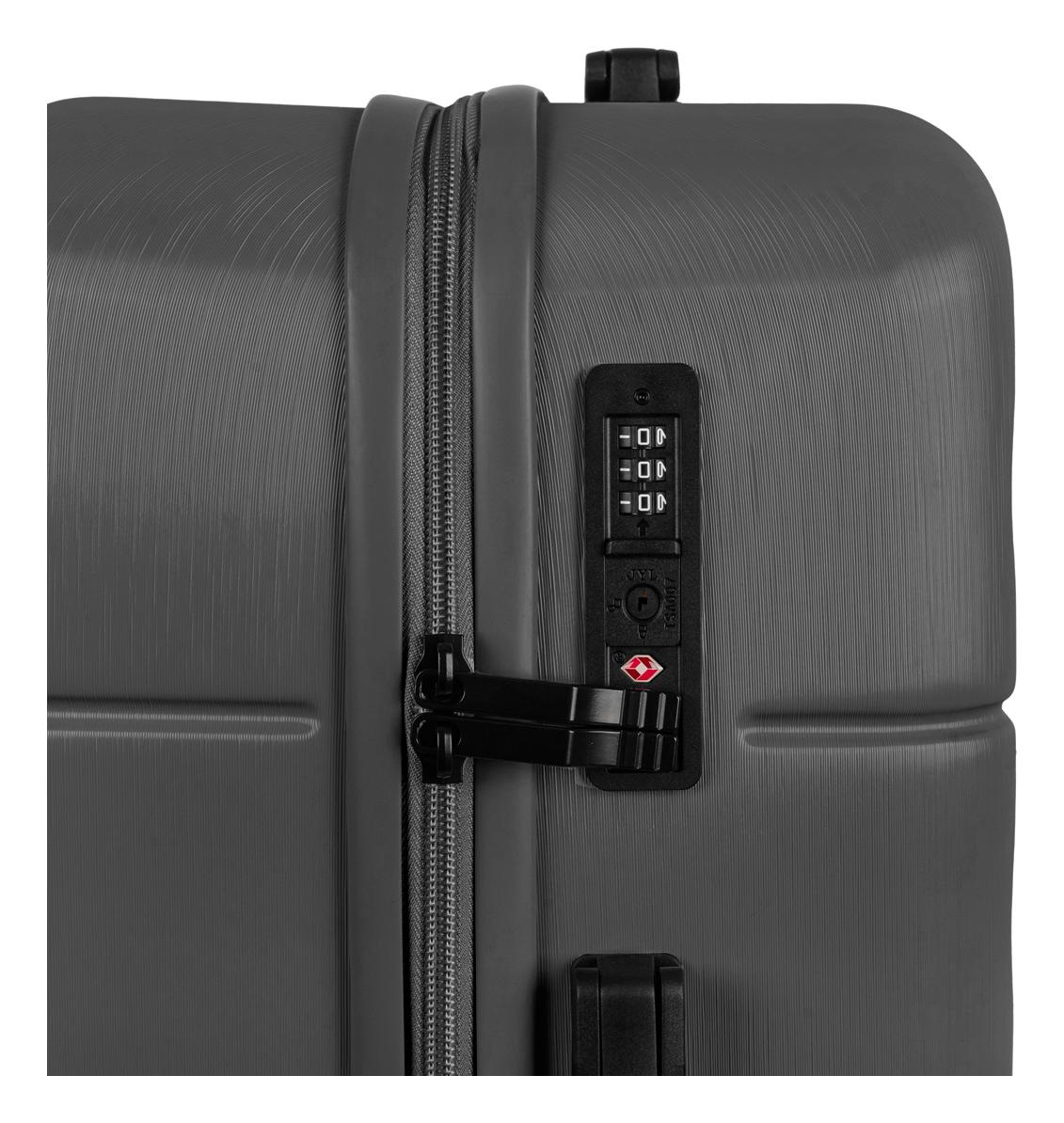 Veľký škrupinový kufor Skyline Goomera 4w L Anthracite – Obrázok 6