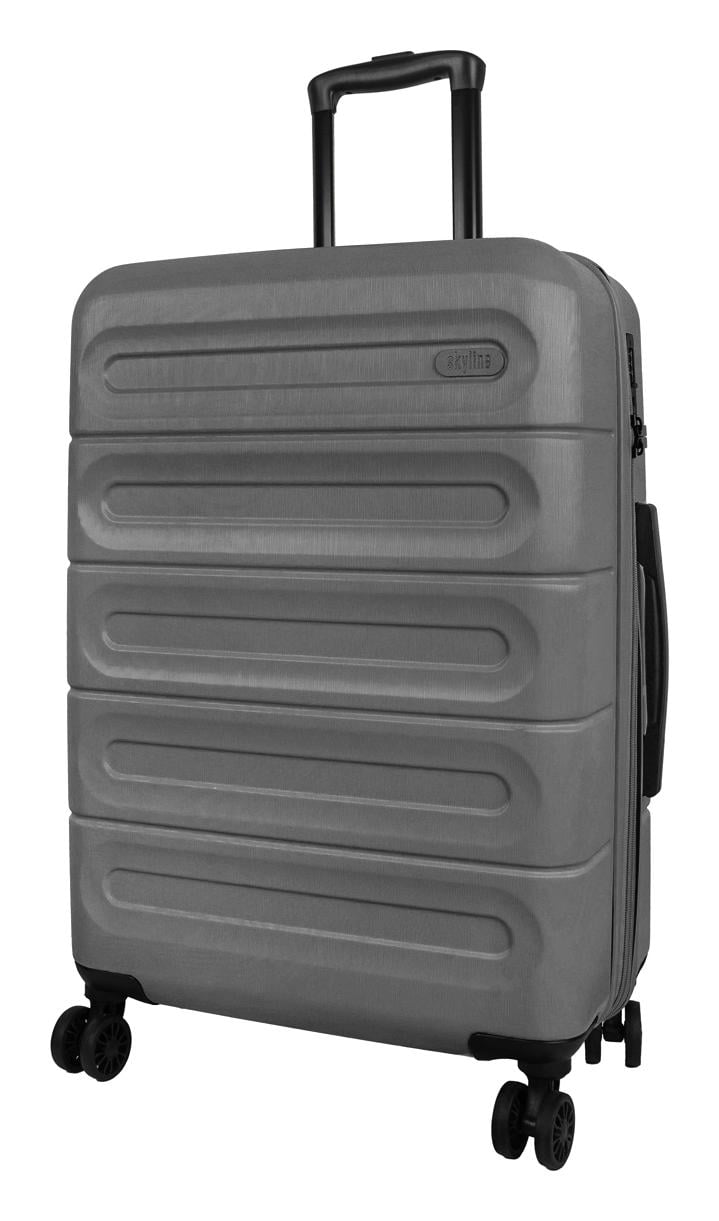 Stredný škrupinový kufor Skyline Goomera 4w M Anthracite