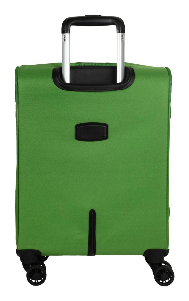 Malý textilný kufor Skyline Orlando 4w S Green – Obrázok 3