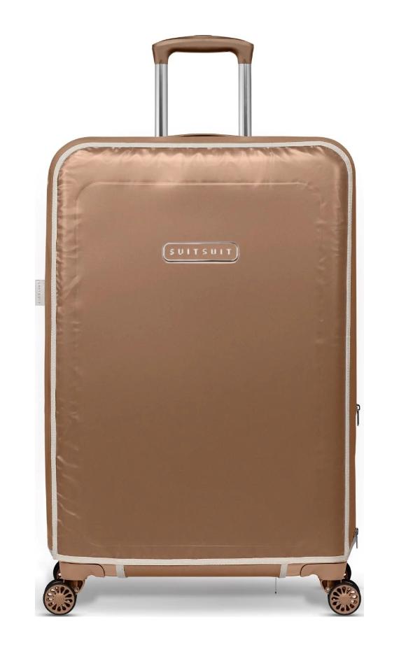 Ochranný obal na kufor SUITSUIT Blossom L Mocha Mousse