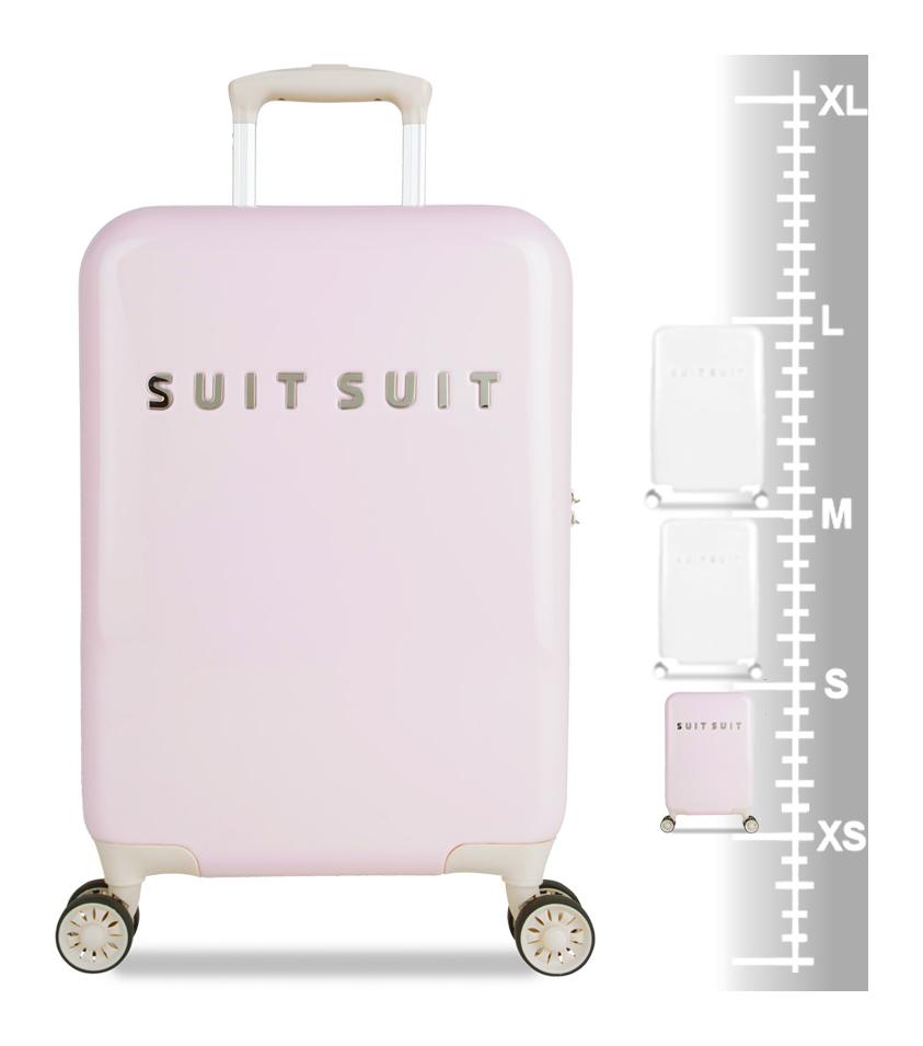 Palubný kufor 55x40x20 SUITSUIT TR-1221/3-S - Fabulous Fifties Pink Dust – Obrázok 6