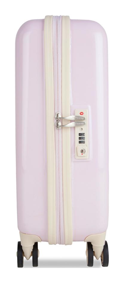 Palubný kufor 55x40x20 SUITSUIT TR-1221/3-S - Fabulous Fifties Pink Dust – Obrázok 3