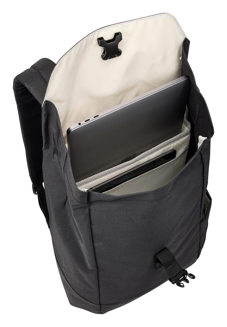 Batoh na notebook Thule Lithos 16 l Black – Obrázok 4