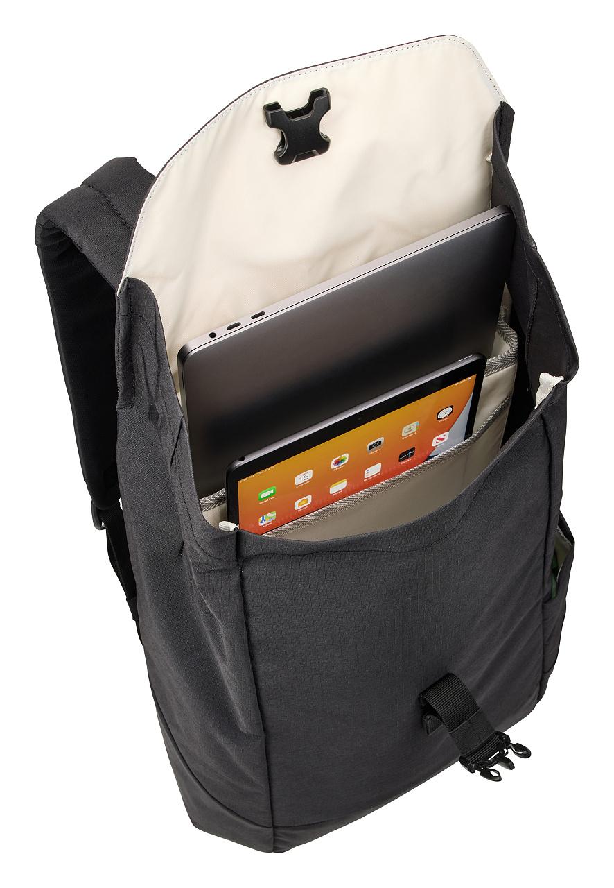 Batoh na notebook Thule Lithos 16 l Black – Obrázok 5