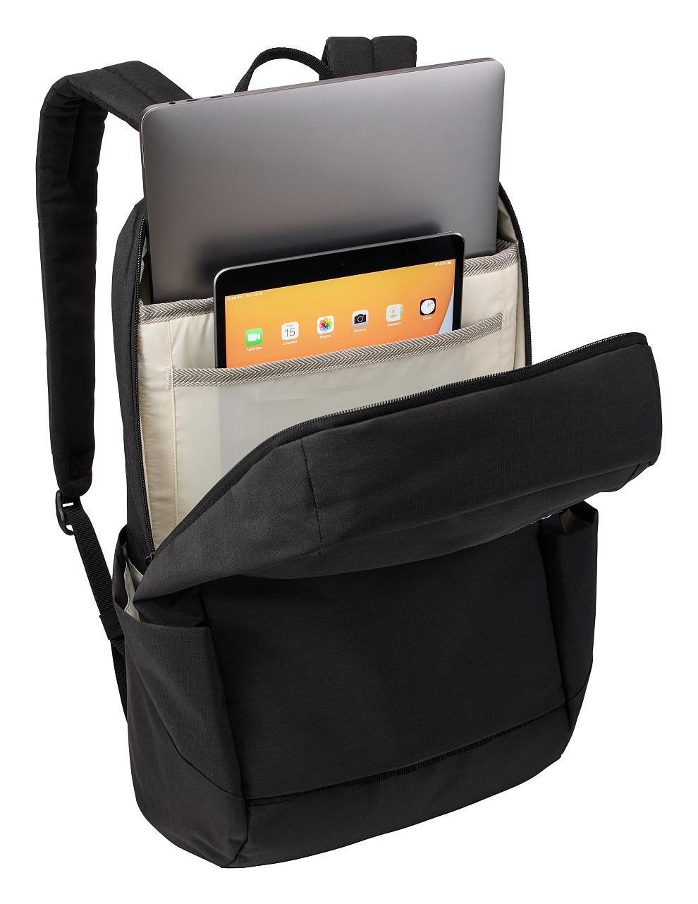 Batoh na notebook Thule Lithos 20 l Black – Obrázok 5