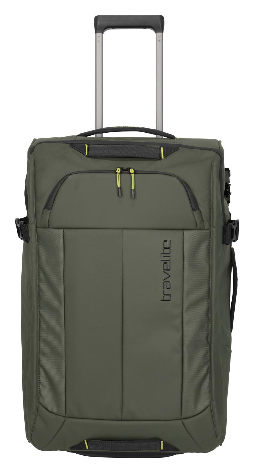 Cestovná taška na kolieskach Travelite Briize Wheeled duffle M Khaki