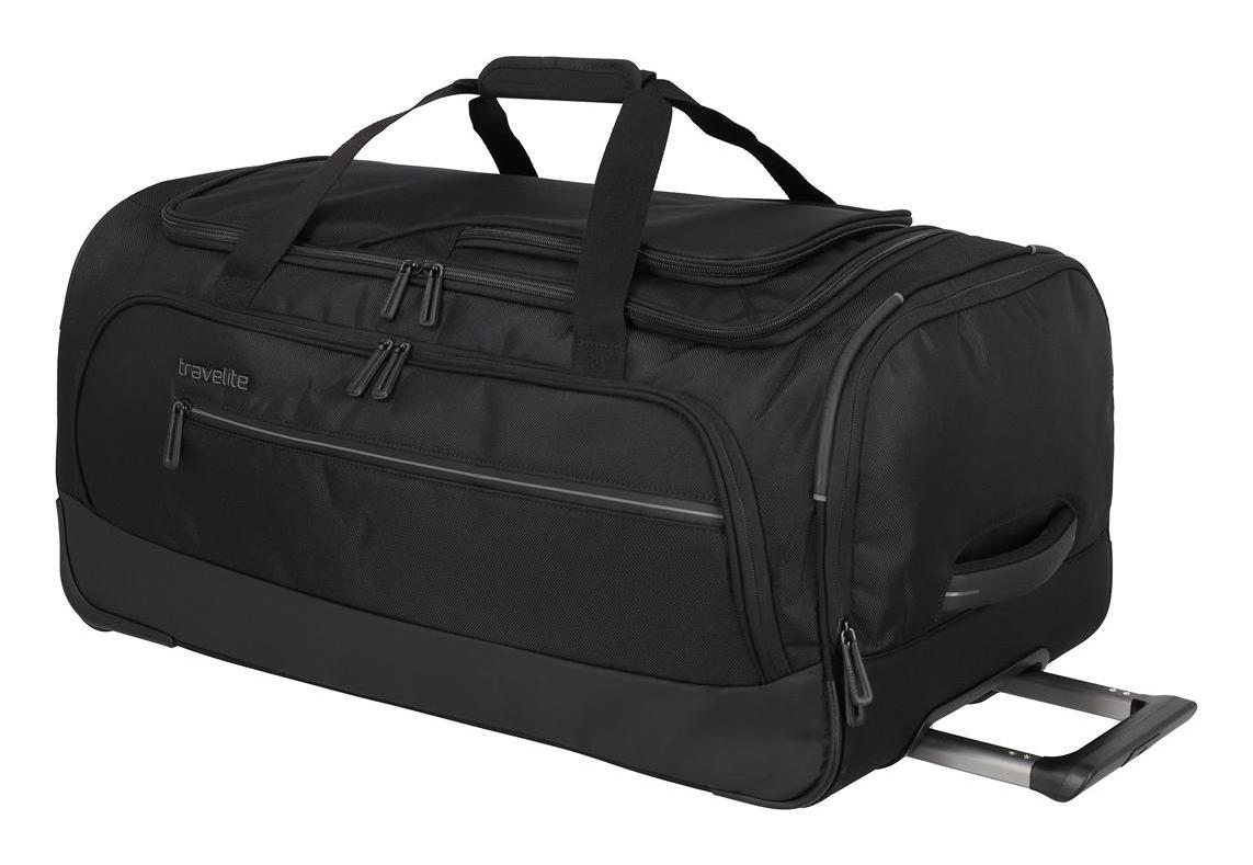 Cestovná taška na kolieskach Travelite Crosslite 5.0 Wheeled Duffle M Black – Obrázok 2