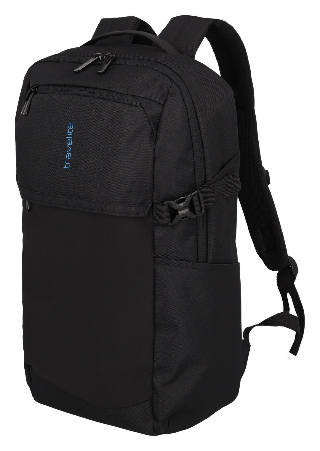 Batoh na notebook Travelite Pathway Backpack Allround Black – Obrázok 2