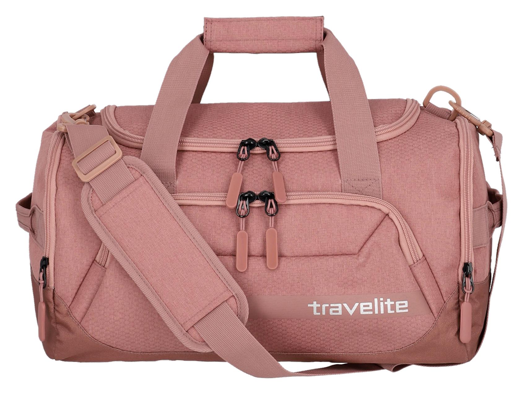 Športová taška Travelite Kick Off Duffle S Rosé