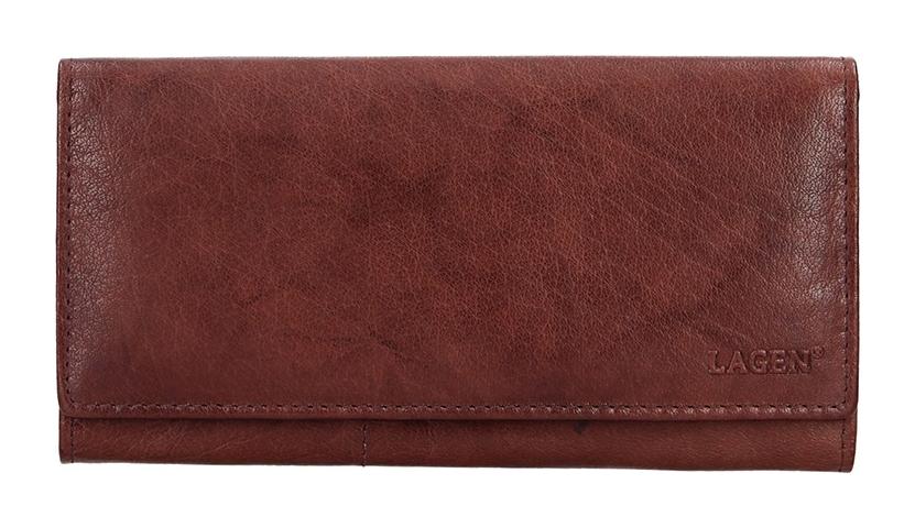 Dámska kožená peňaženka Lagen V-102 Brown Dámska kožená peňaženka Lagen V-102 Brown
