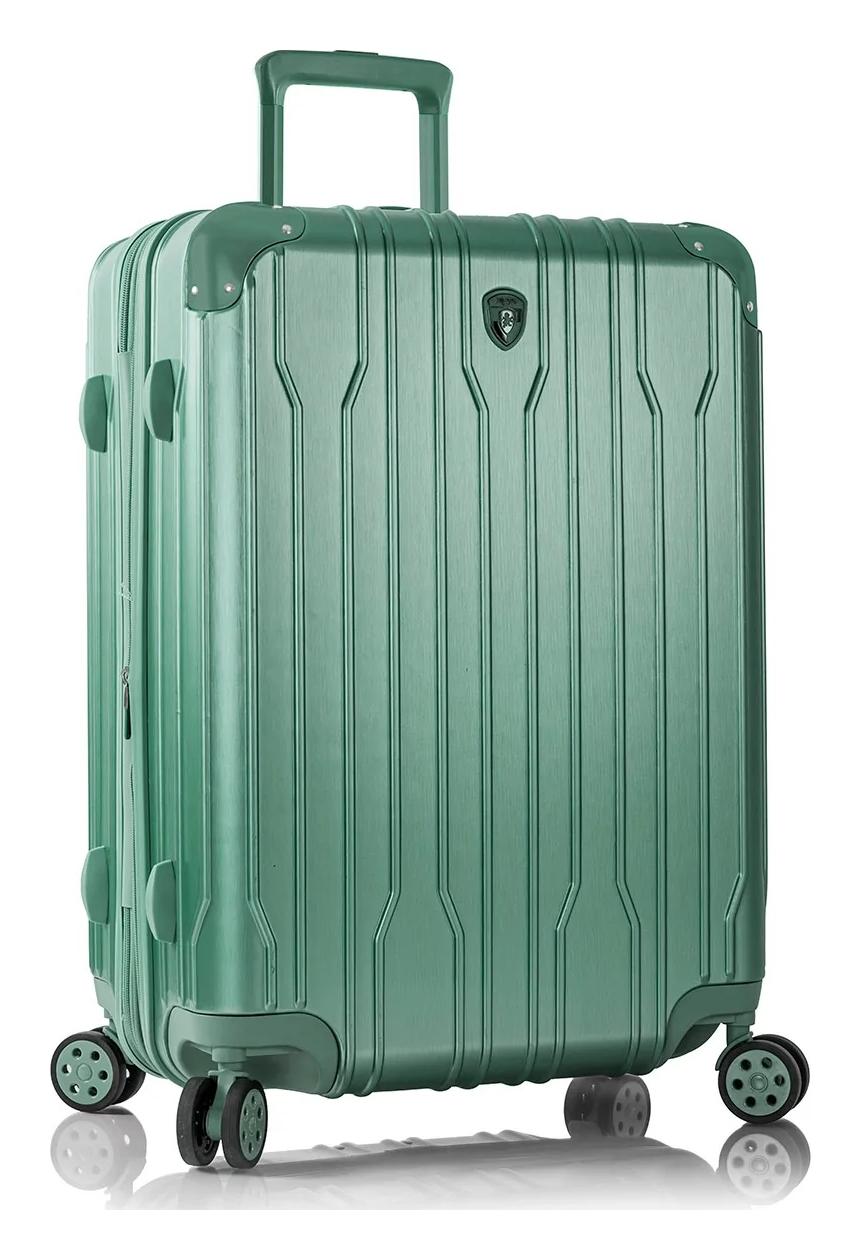 Stredný kufor na kolieskach Heys Xtrak M Midnight green