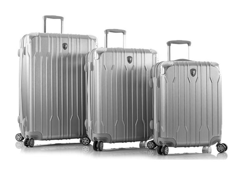 Sada cestovných kufrov Heys Xtrak S,M,L Silver – súprava 3 kufrov