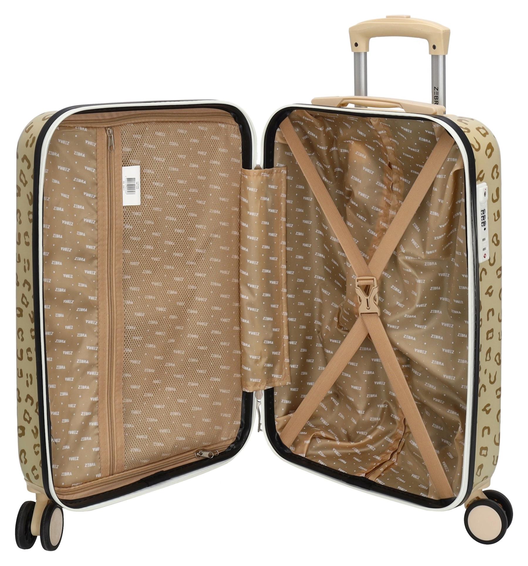 Palubný kufor Zebra Travel 21493 S Gold – Obrázok 4