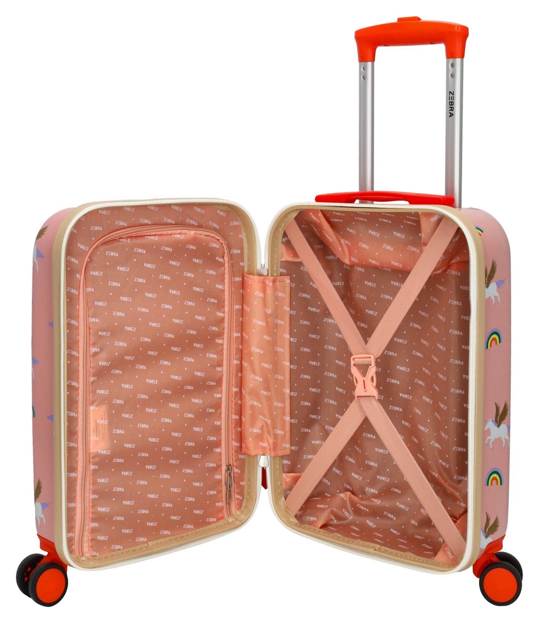 Detský kufrík Zebra Adventurer 21492 Pink – Obrázok 5