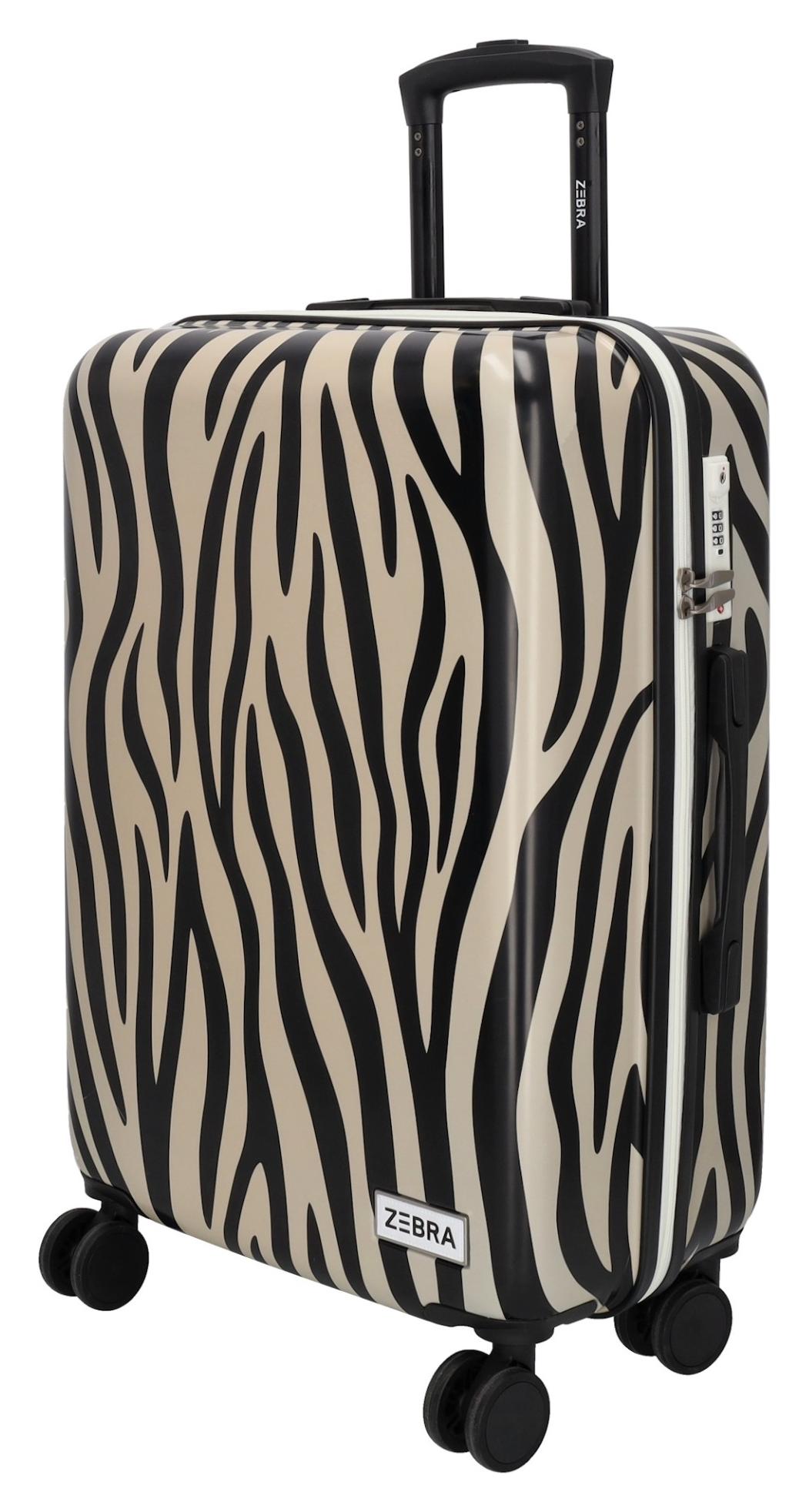 Stredný kufor na kolieskach Zebra Travel 21493 M Zebra – Obrázok 2