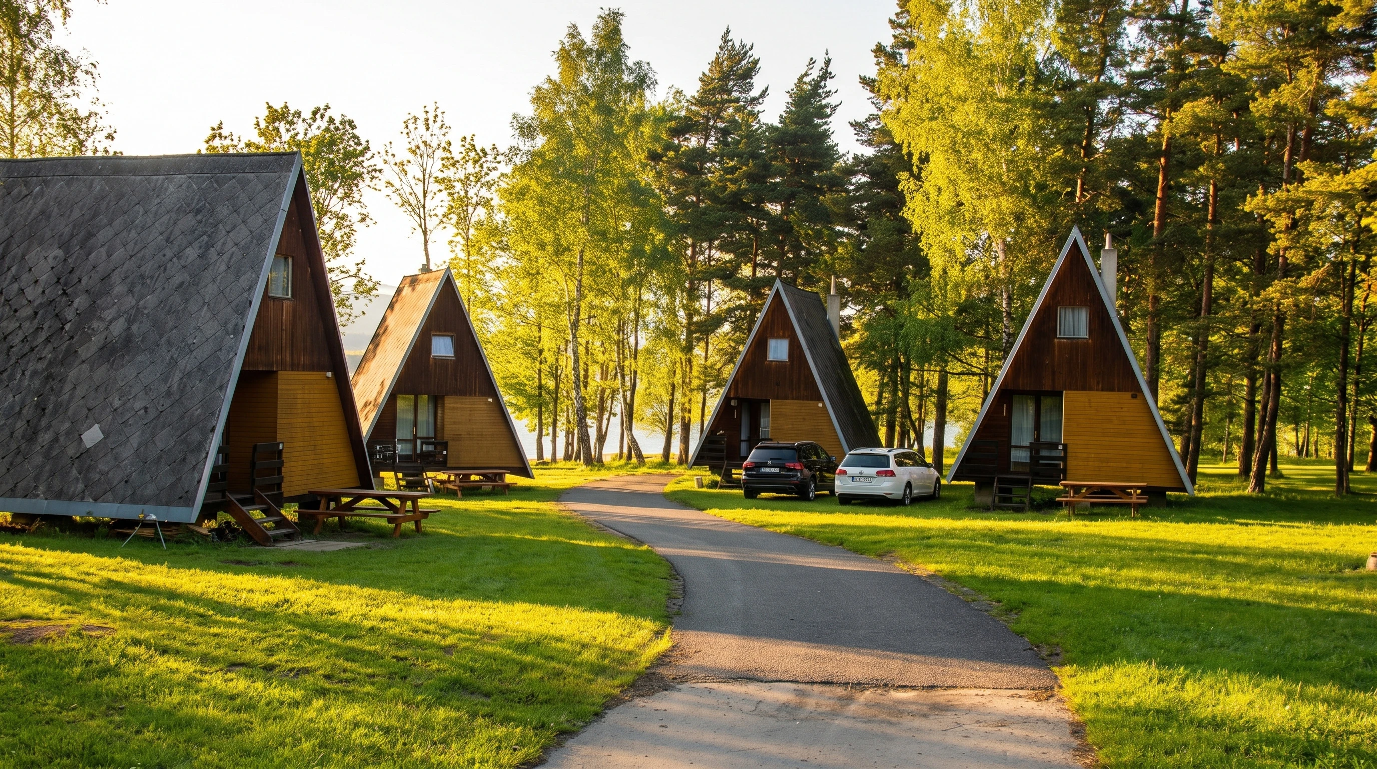 Camping Olšina na brehu Lipna