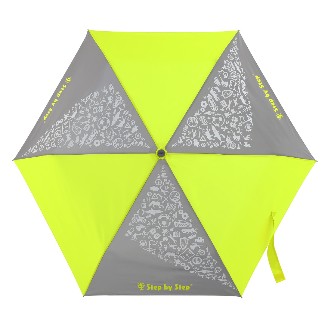 Hama Step by Step Umbrella Neon Yellow