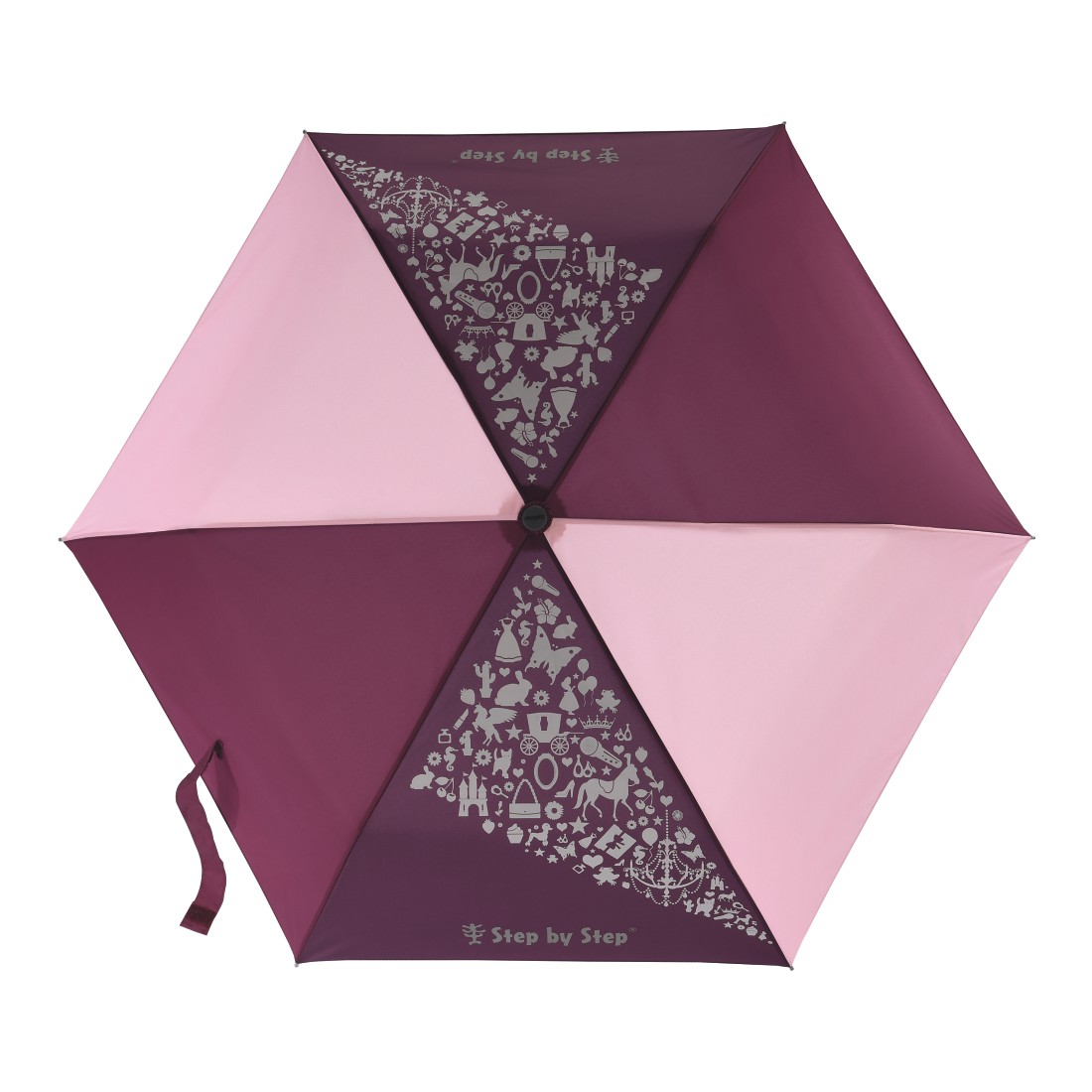 Hama Step by Step Umbrella Pink/Purple/Wine